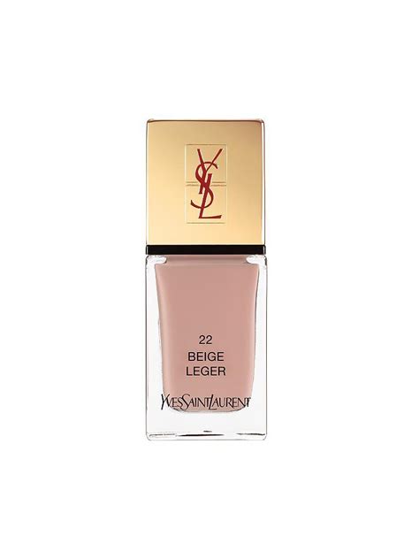 yves saint laurent nagellack 2020|YSL Beige Leger (22) La Laque Couture Nail Lacquer Product Info.